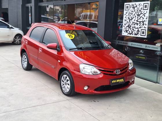 TOYOTA ETIOS 1.5 XS 16V FLEX 4P MANUAL TOYOTA ETIOS 1.5 XS 16V FLEX 4P MANUAL